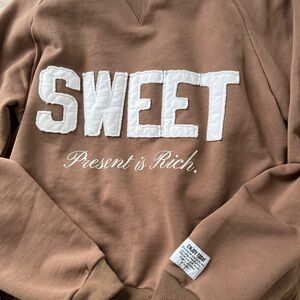 Men's Crewneck Sweater - Brown